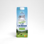 Véritable lait d'Ardenne, du lait local avec un emballage plus durable